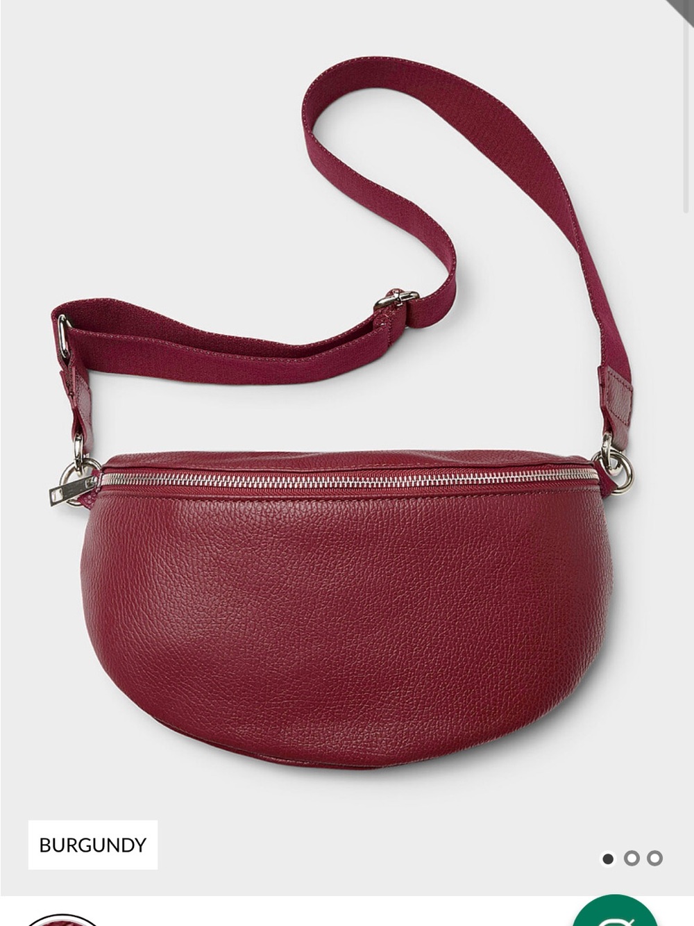 Simons Leather Crossbody Bag